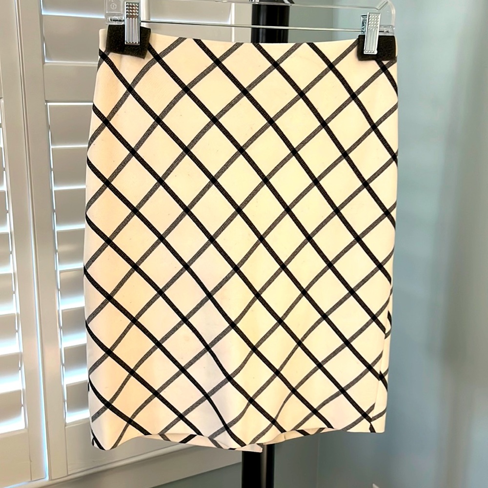 Black and White Limited Skirt, Size 6